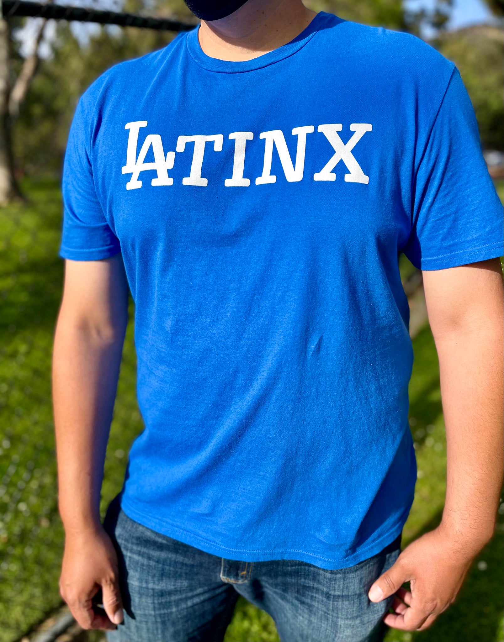 LA-tinX T-Shirt - Blue