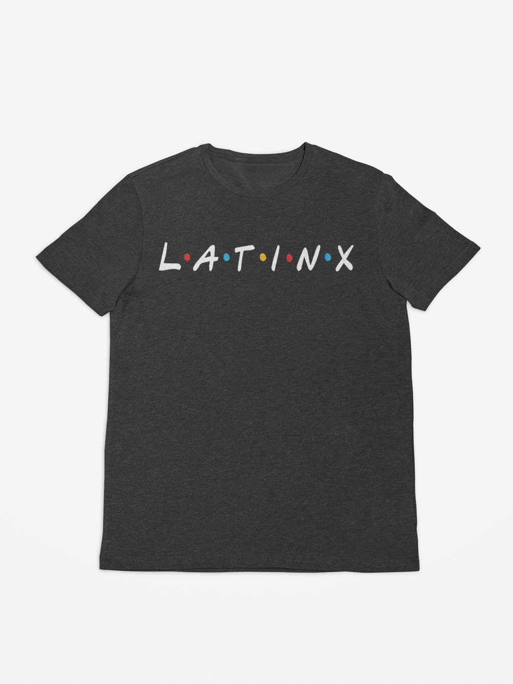 Friends Latinx T-Shirt - Charcoal Grey