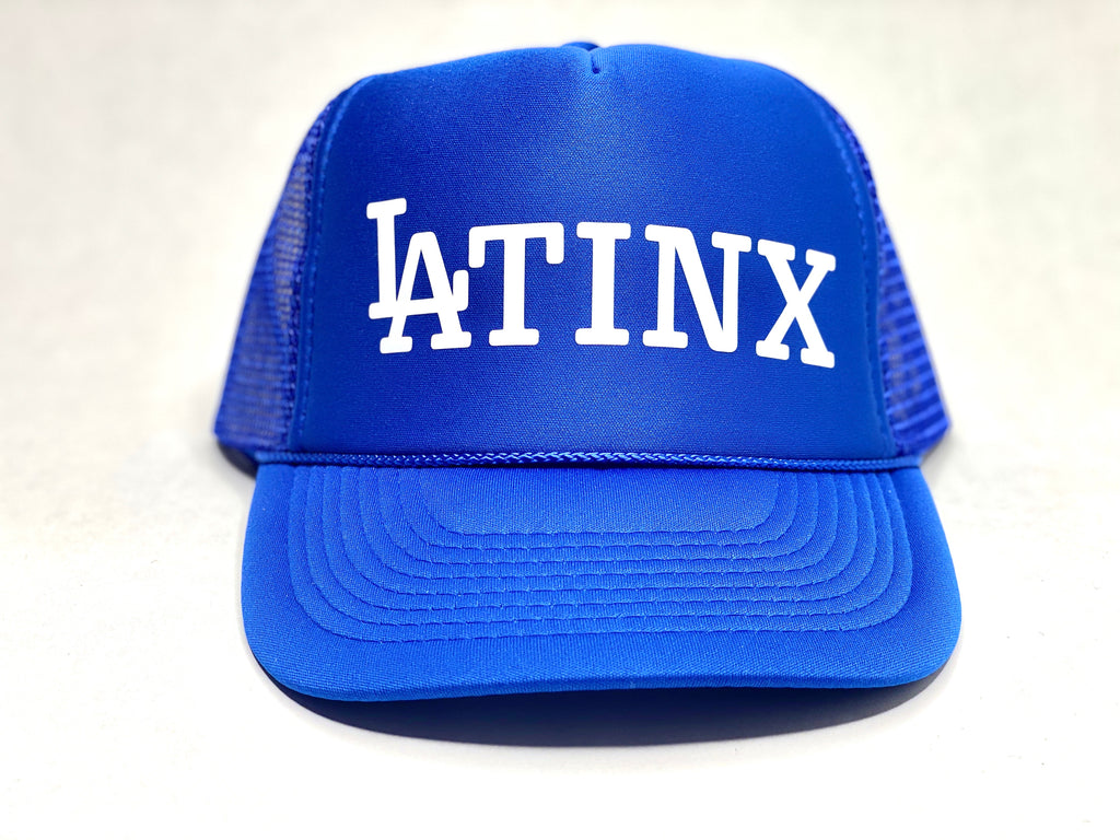 LA-tinX Trucker Hat - Blue