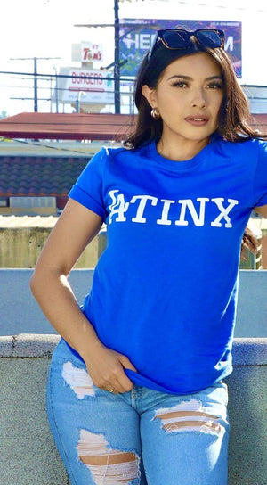LA-tinX T-Shirt - Blue